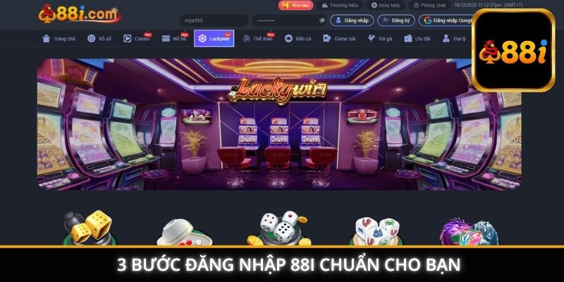 3 bước đăng nhập 88I chuẩn cho bạn