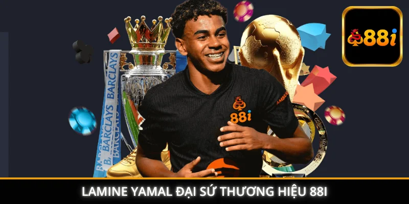 Lamine Yamal đại sứ thương hiệu 88I