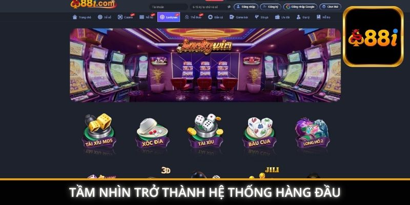 Tầm nhìn trở thành hệ thống hàng đầu